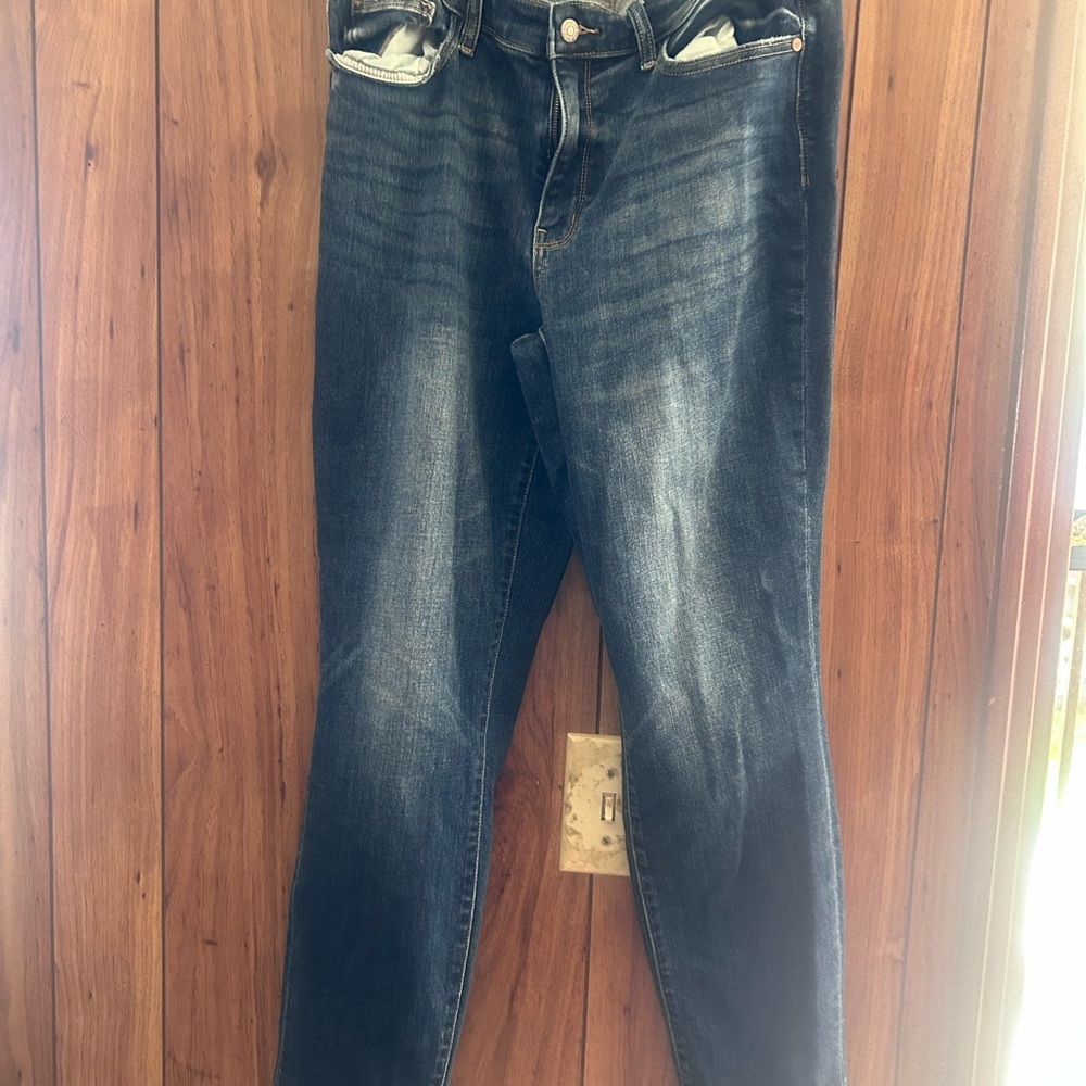 Judy Blue Dark Wash boyfriend Jeans 13/31